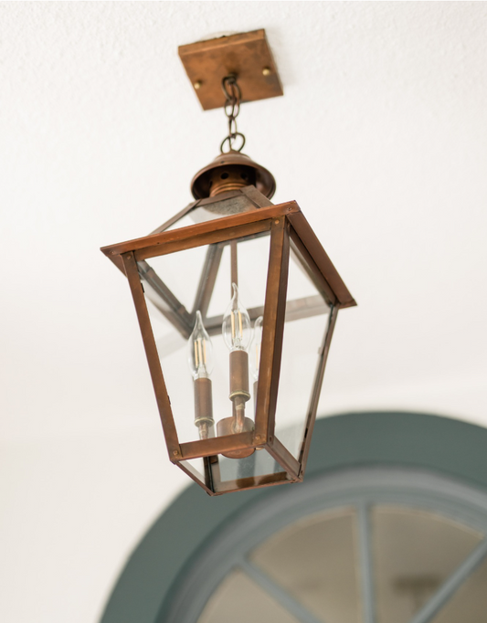 Carroll by Design Kingston Copper Lantern Pendant Light