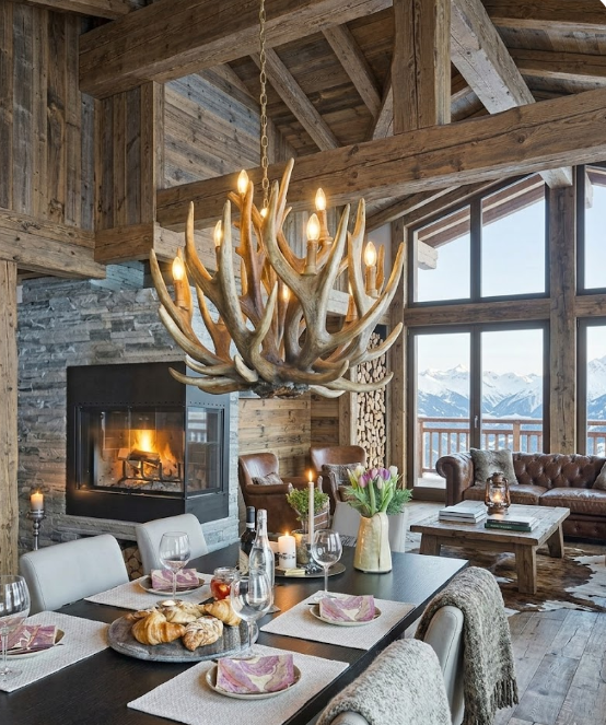 Sonora Deer Antler Chandelier