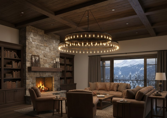 St. James Moroccan Steel Chandelier, Custom Design