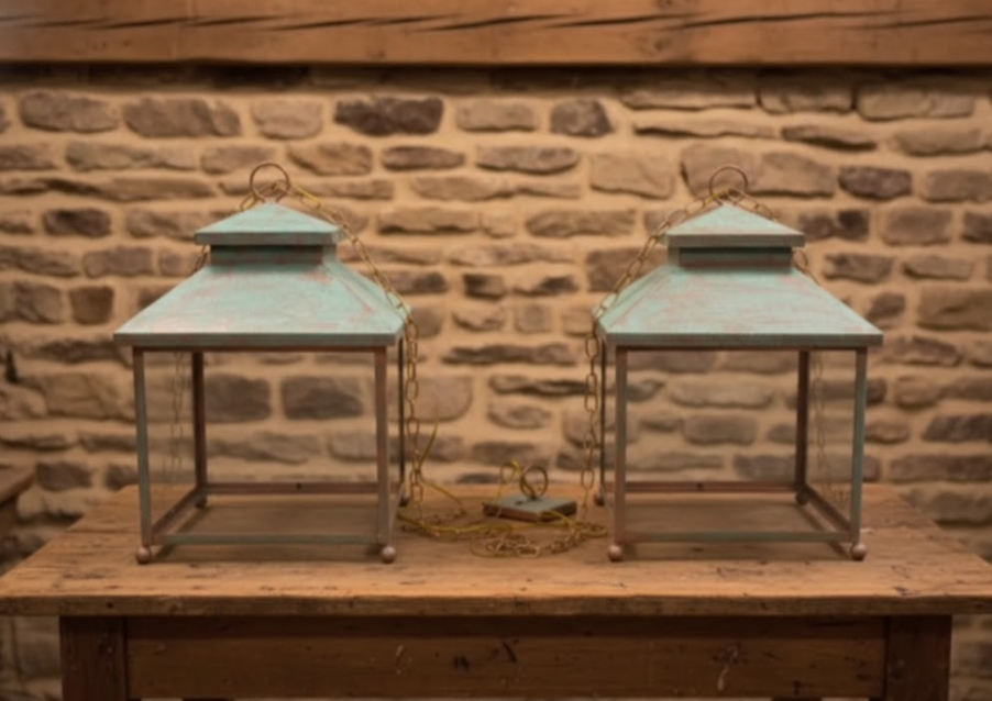 St. James Durango Copper Pendant Lights Custom Design