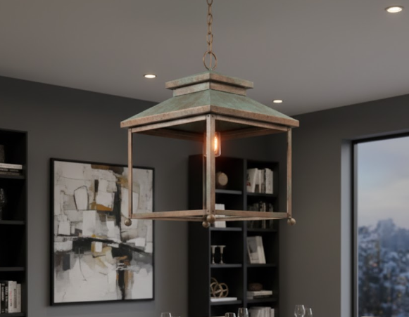 St. James Durango Copper Pendant Lights Custom Design