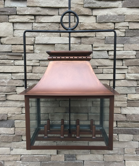 The Melville Copper Chandelier Kitchen Island Pendant Light