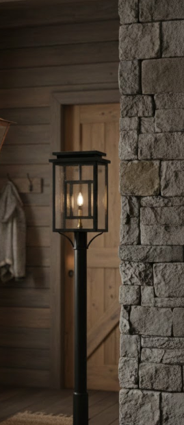 The Lyon Gate Copper Lantern Pendant Light Custom Design