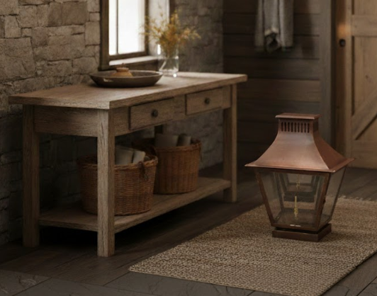 The Dorchester Copper Lantern Pendant Light Custom Design