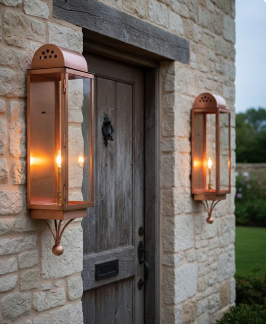 The Taverly Copper Lantern Kitchen Island Pendant Light Custom Design