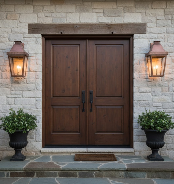 St. James Aztec Copper Lantern Pendant Light Custom Design