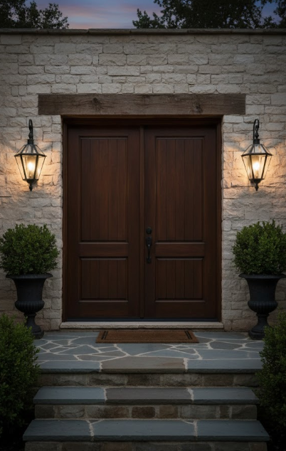 The Astoria Copper Lantern Pendant Light With Top Curl Custom Design