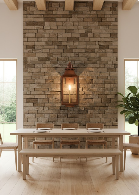 The Mozark Copper Lantern Pendant Light Custom Design