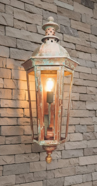 The Cartagena Copper Lantern Kitchen Island Pendant Light Custom Design
