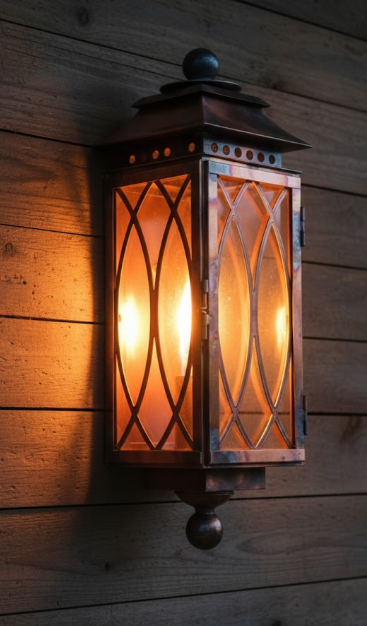 St. James Lafayette Copper Lantern Pendant Light Custom Design