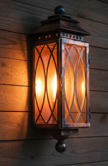 St. James Lafayette Copper Lantern Pendant Light Custom Design