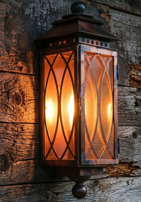 St. James Lafayette Copper Lantern Pendant Light Custom Design