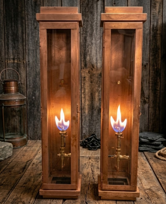 The Aurora Copper Lantern Kitchen Island Pendant Light Custom Design