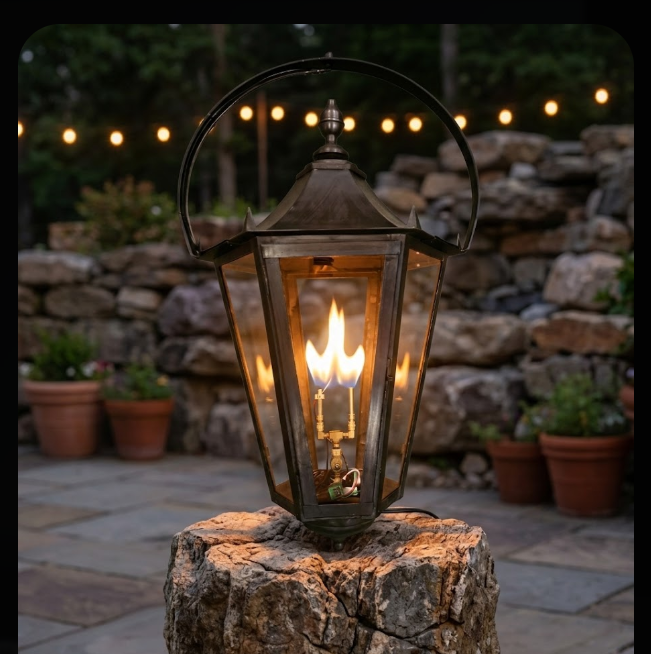 The Montenegro Copper Lantern Pendant Light Custom Design
