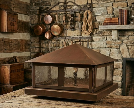 St. James Charleston Copper Lantern