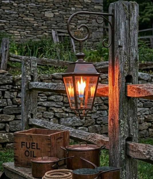 St. James Monterra Copper Lantern Pendant Light Custom Design