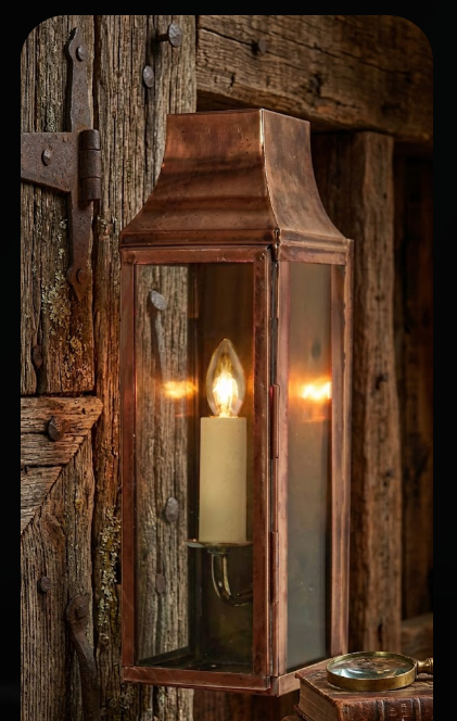 St. James Sepphoris Copper Lantern Pendant Light Custom Design