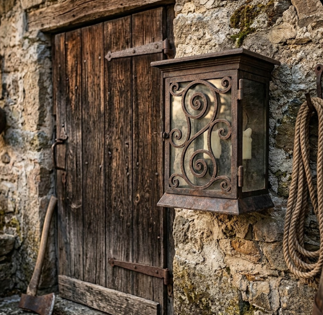 St. James Mediterranean Copper Lantern Custom Design