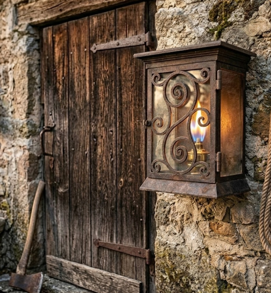 St. James Mediterranean Copper Lantern Custom Design