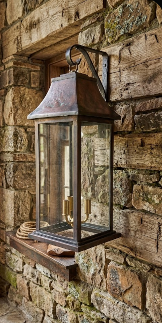 The Aruba Copper Lantern Pendant Light