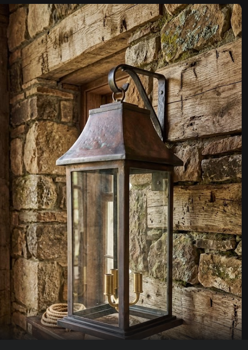 The Aruba Copper Lantern Pendant Light