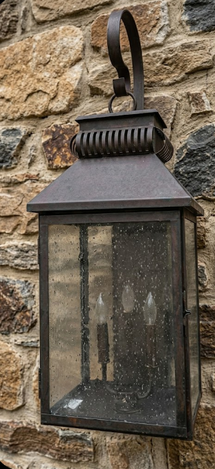 The Rizzini Copper Lantern Pendant Light Custom Design