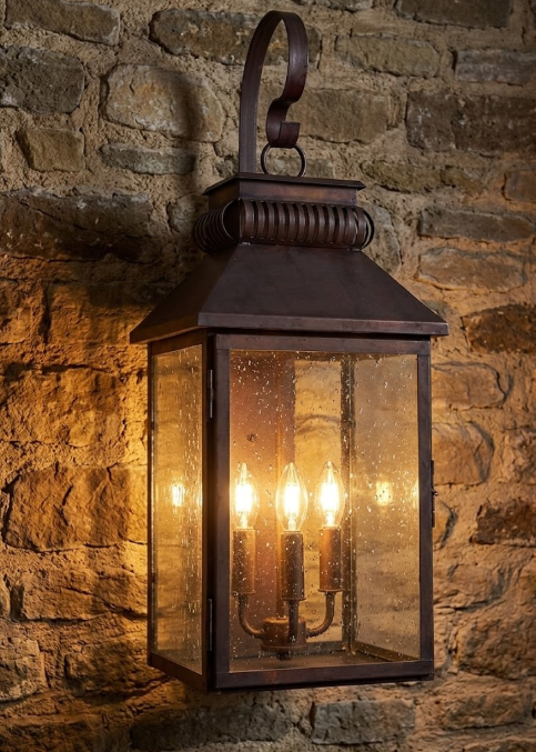 St. James Rizzini Copper Lantern Pendant Light Custom Design