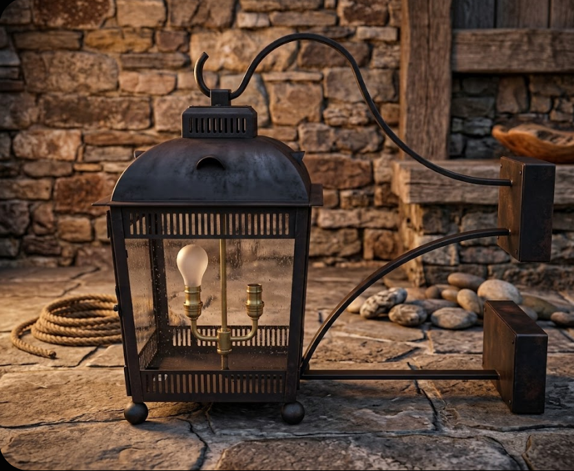 The Cornwall Copper Lantern Pendant Light Custom Design