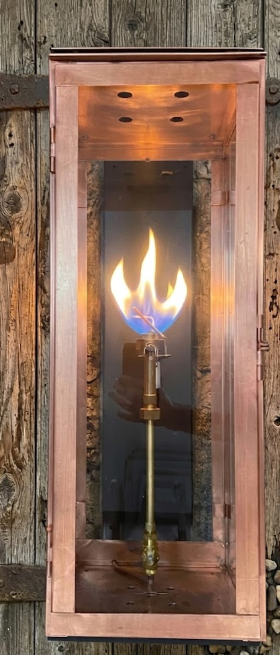 St. James Vittoria Copper Lantern Pendant Light Custom Design