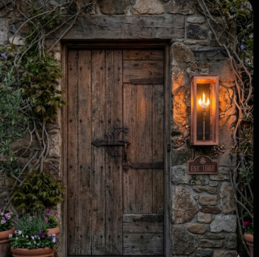 St. James Vittoria Copper Lantern Pendant Light Custom Design