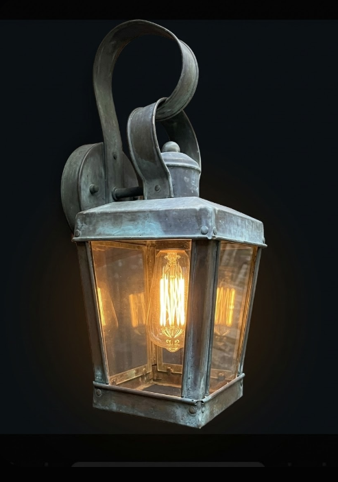 The Lancaster Copper Lantern Pendant Light