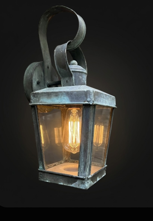The Lancaster Copper Lantern Pendant Light