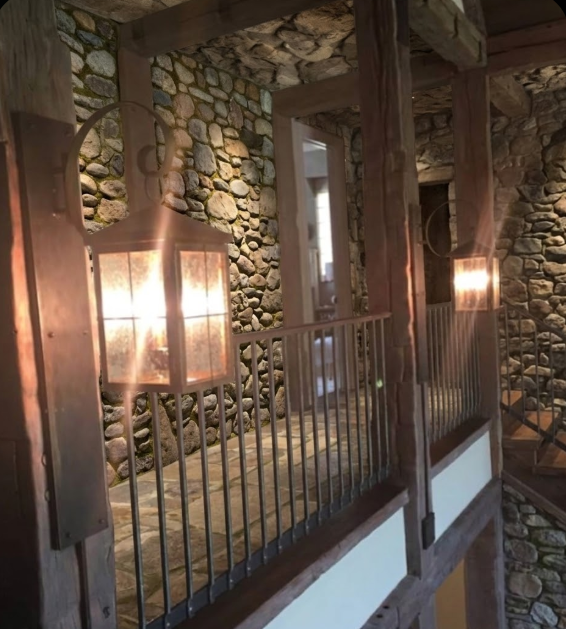 St. James El Dorado Steel Wall Lantern Custom Design
