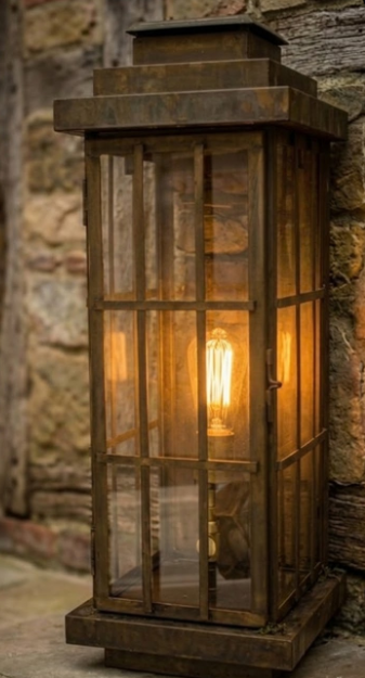 St. James Montague Copper Lantern Custom Design