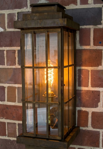 St. James Montague Copper Lantern Custom Design