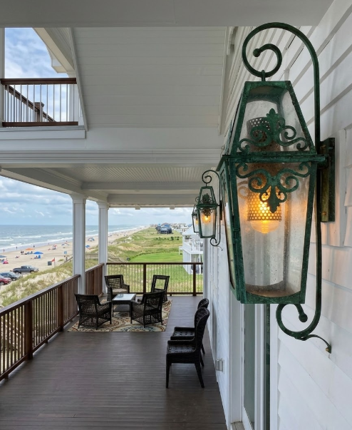 St. James Calypso Copper Lantern Custom Design