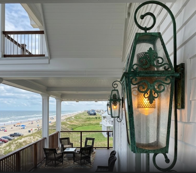 St. James Calypso Copper Lantern Custom Design