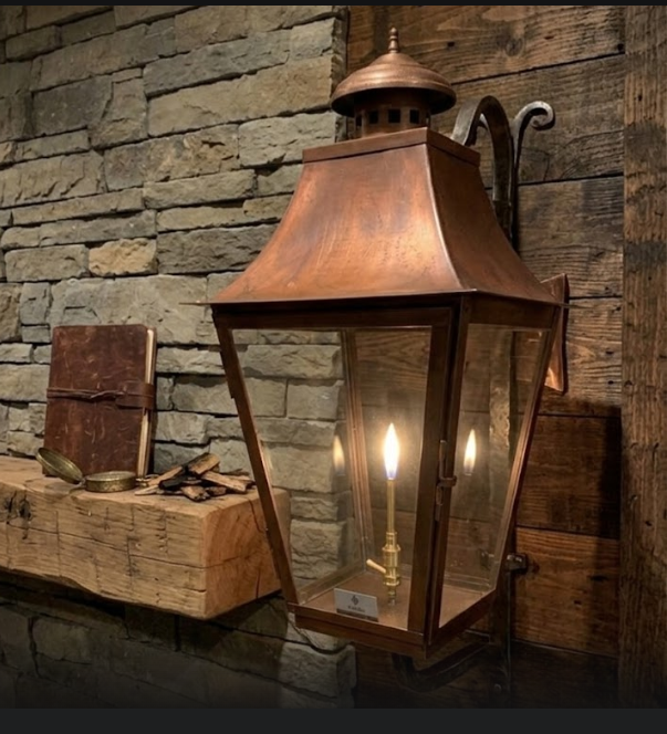 St. James Malibu Copper Lantern Pendant Light Custom Design