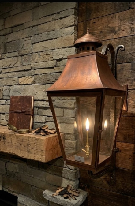 St. James Malibu Copper Lantern Pendant Light Custom Design