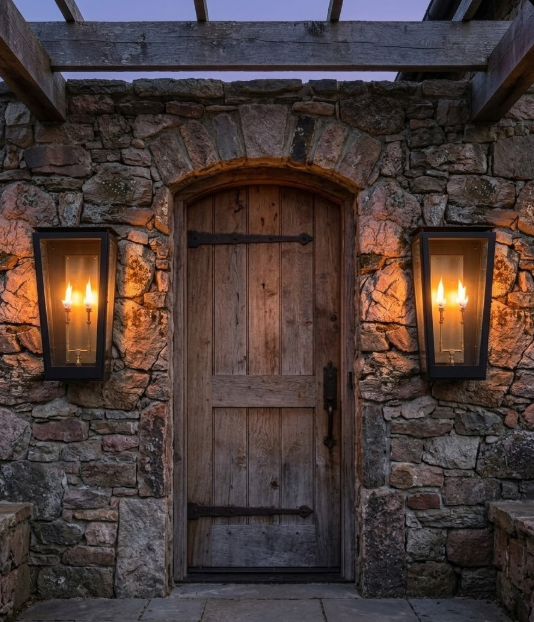 St. James Wilshire Copper Lantern Custom Design