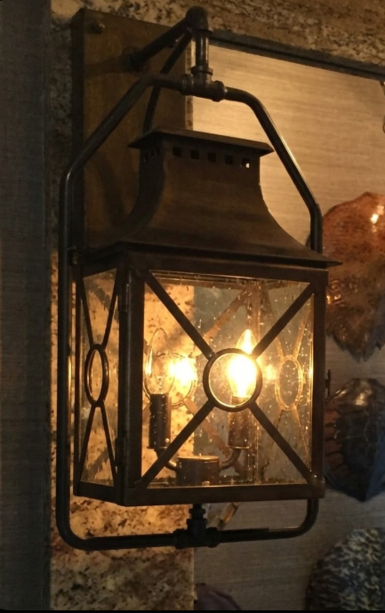St. James Belvedere Copper Lantern Pendant Light Custom Design
