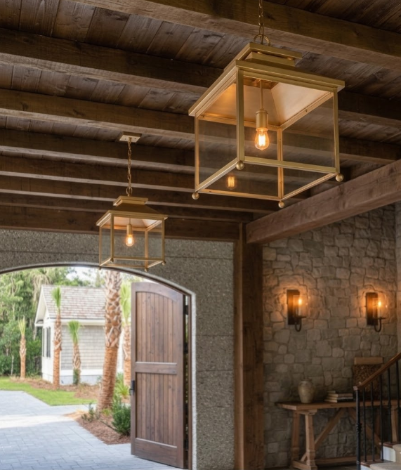 St. James Durango Copper Pendant Lights Custom Design