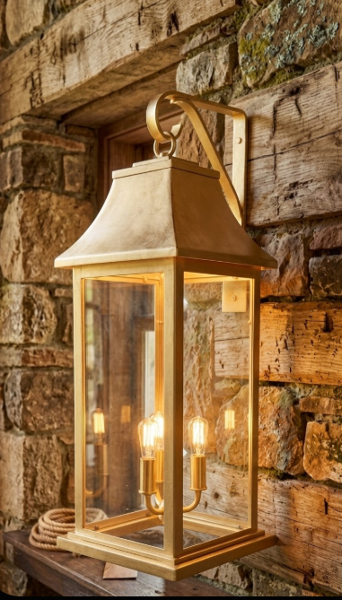 The Aruba Copper Lantern Pendant Light