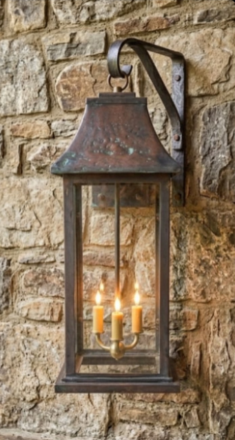 St. James Aruba Copper Lantern Custom Design