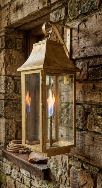 The Aruba Copper Lantern Pendant Light