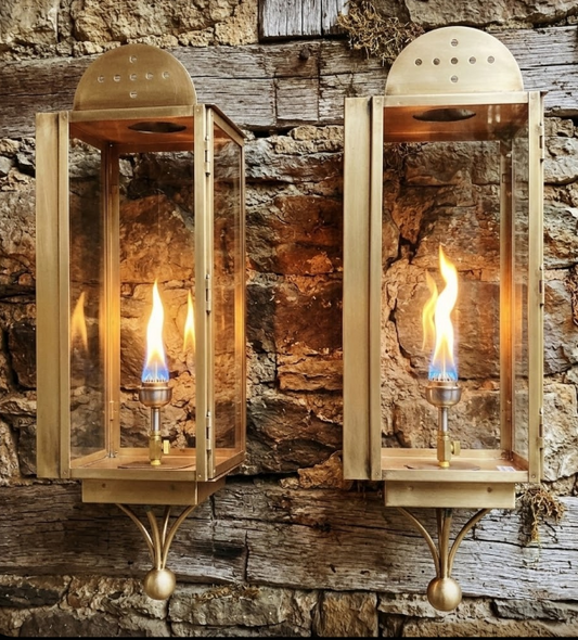 St. James Taverly Copper Lantern Custom Design