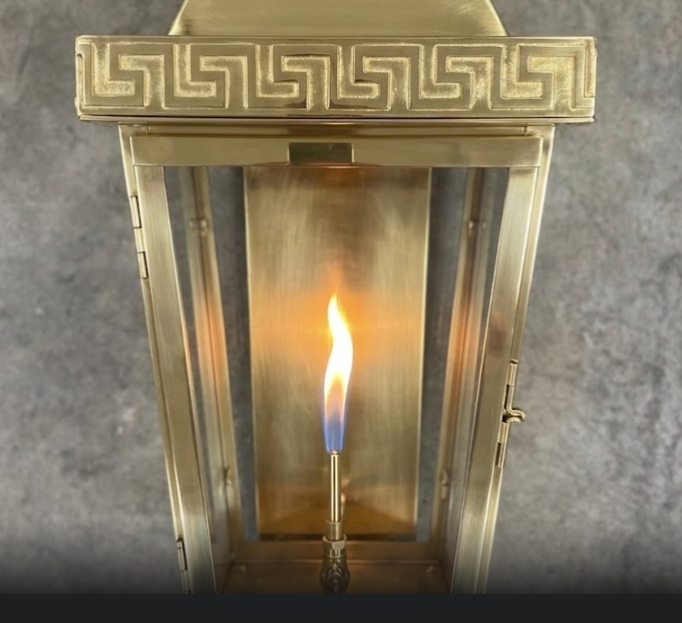 St. James Aztec Copper Lantern Pendant Light Custom Design