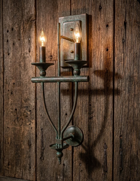 St. James Key Largo Copper Wall Sconce Custom Design