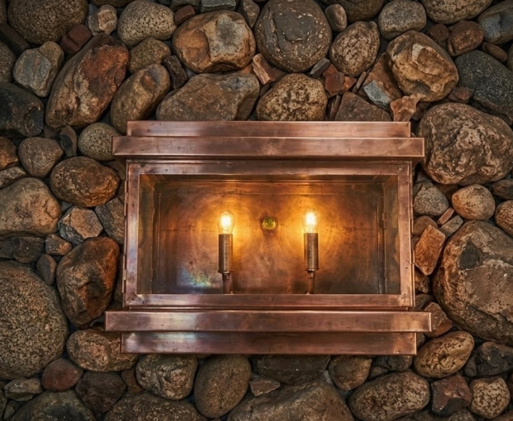 The Azura Copper Lantern Pendant Light Custom Design