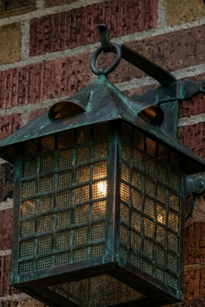 The Bird Cage Copper Lantern Pendant Light Custom Design